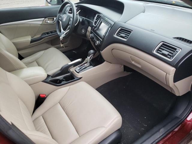 19XFB2F90DE262166 - 2013 HONDA CIVIC EXL Bordo foto 5