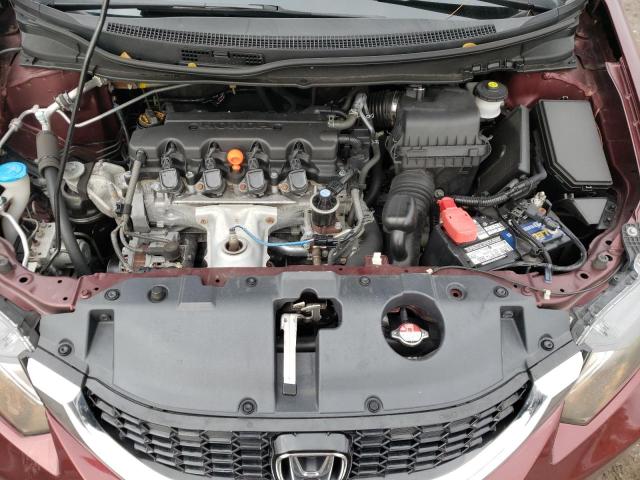 19XFB2F90DE262166 - 2013 HONDA CIVIC EXL Bordo foto 7