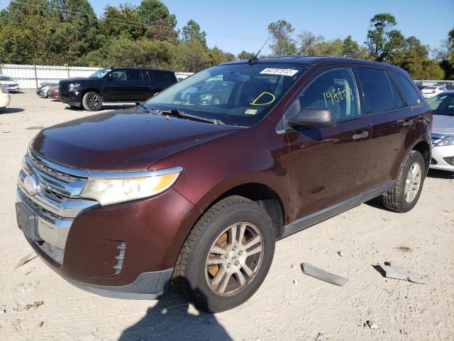 2FMDK3GC9CBA18699 - 2012 FORD EDGE SE BURGUNDY photo 2