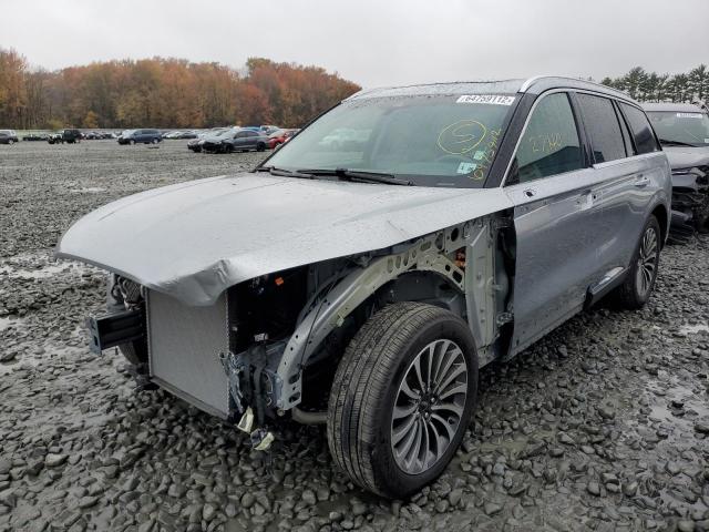 5LM5J7XC5MGL06306 - 2021 LINCOLN AVIATOR RE 银色 照片 2