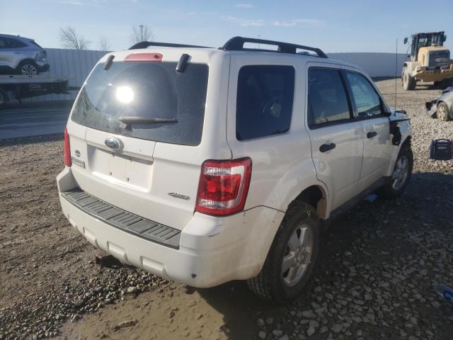 1FMCU93G69KD03800 - 2009 FORD ESCAPE WHITE photo 4