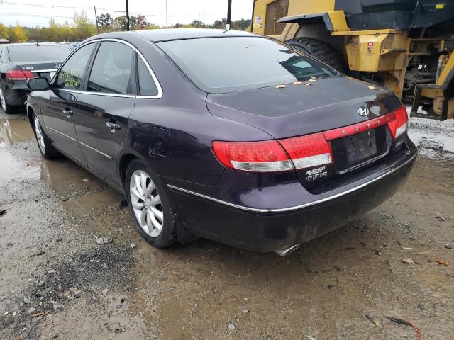 KMHFC46F47A147717 - 2007 HYUNDAI AZERA SE PURPLE photo 3