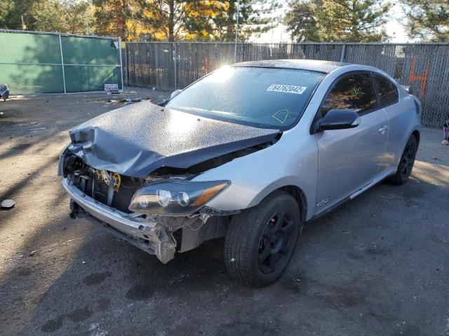 JTKDE167880242939 - 2008 TOYOTA SCION TC SILVER photo 2