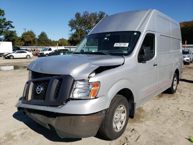 1N6AF0LX6CN114990 - 2012 NISSAN NV 2500 GRAY photo 2