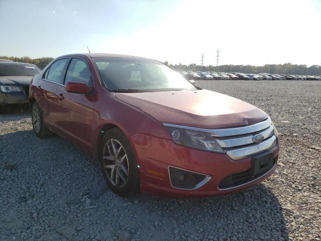 3FAHP0CG7AR252231 - 2010 FORD FUSION SEL RED photo 1