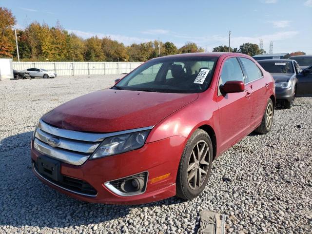 3FAHP0CG7AR252231 - 2010 FORD FUSION SEL RED photo 2