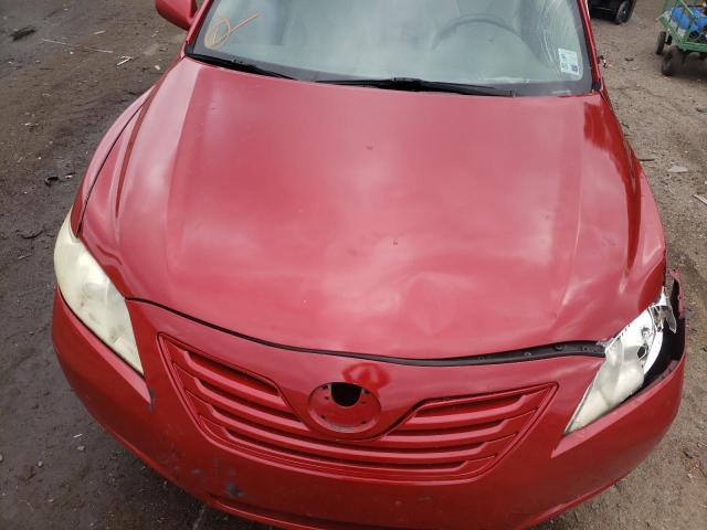 4T1BE46K18U224212 - 2008 TOYOTA CAMRY CE RED photo 7