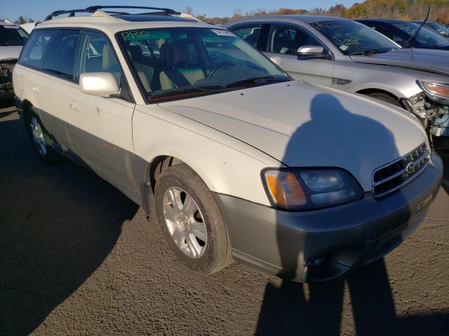 4S3BH686227602261 - 2002 SUBARU LEGACY OUT WHITE photo 1