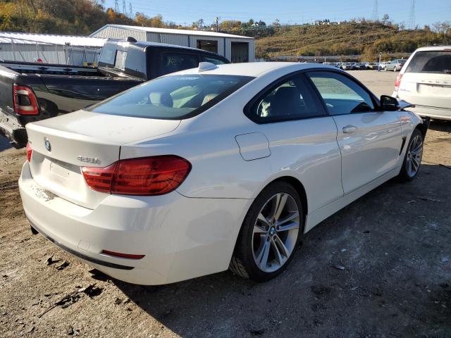 WBA3N5C53EF716895 - 2014 BMW 428 XI WHITE photo 4