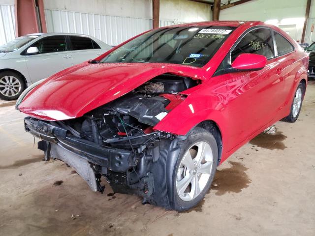 KMHDH6AE8DU013371 - 2013 HYUNDAI ELANTRA CO RED photo 2