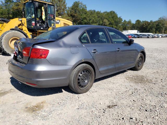 3VW2K7AJ7CM332597 - 2012 VOLKSWAGEN JETTA BASE GRAY photo 4