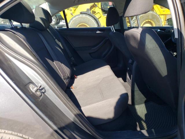 3VW2K7AJ7CM332597 - 2012 VOLKSWAGEN JETTA BASE GRAY photo 6