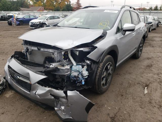 JF2GTACC5KH341532 - 2019 SUBARU CROSSTREK SILVER photo 2