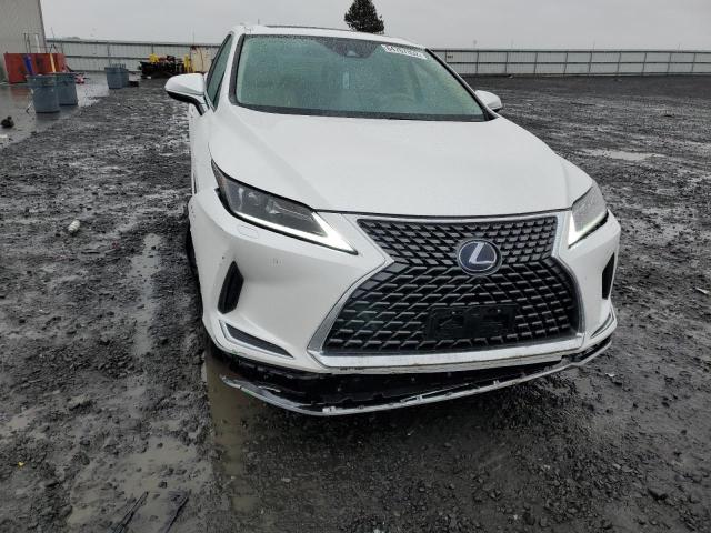 2T2HGMDA4LC052472 - 2020 LEXUS RX 450H WHITE photo 9