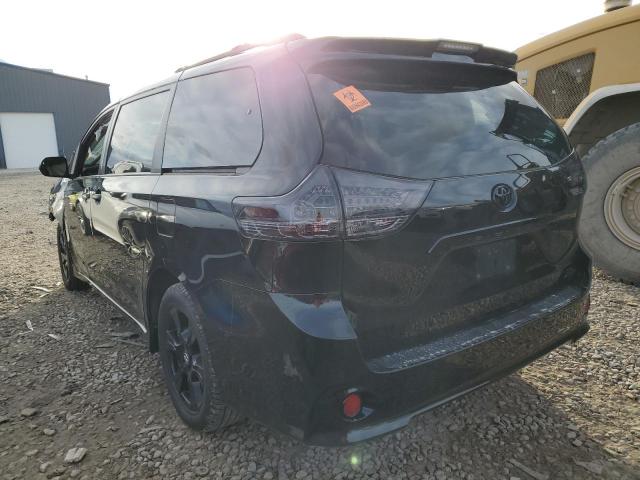 5TDEZ3DCXLS233998 - 2020 TOYOTA SIENNA SE BLACK photo 3