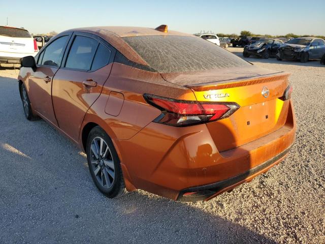 3N1CN8EVXLL846292 - 2020 NISSAN VERSA SV ORANGE photo 3