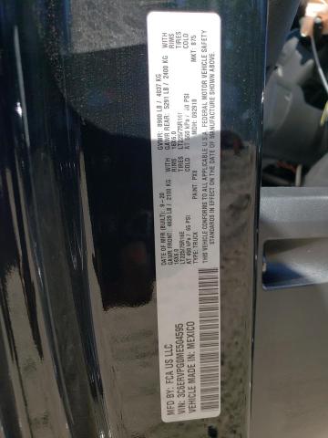 3C6ERVPG0ME504595 - 2021 RAM PROMASTER BLACK photo 10