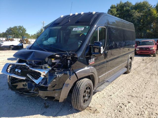 3C6ERVPG0ME504595 - 2021 RAM PROMASTER BLACK photo 2