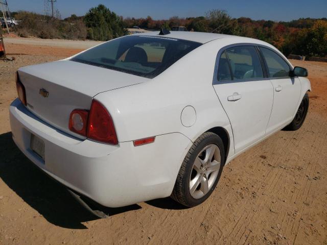 1G1ZB5E06CF200415 - 2012 CHEVROLET MALIBU LS WHITE photo 4