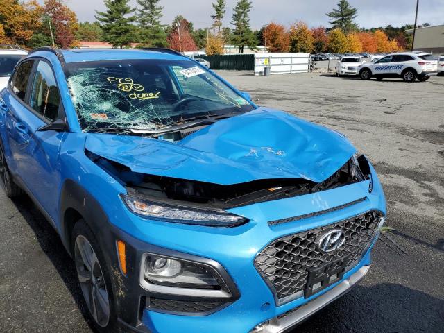 KM8K3CA57LU468991 - 2020 HYUNDAI KONA LIMIT BLUE photo 9