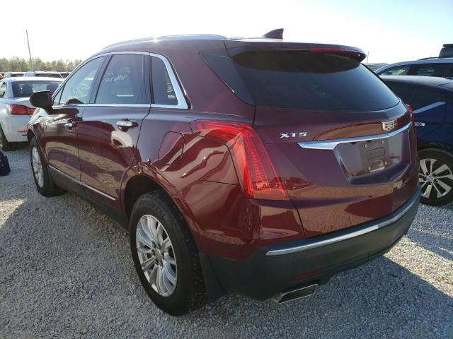 1GYKNARS1HZ120895 - 2017 CADILLAC XT5 BURGUNDY photo 3