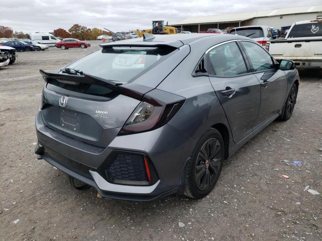 SHHFK7H57JU210156 - 2018 HONDA CIVIC EX GRAY photo 4