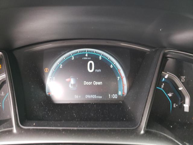 SHHFK7H57JU210156 - 2018 HONDA CIVIC EX GRAY photo 8