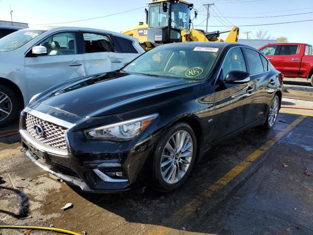 JN1EV7AR4KM553701 - 2019 INFINITI Q50 LUXE BLACK photo 2