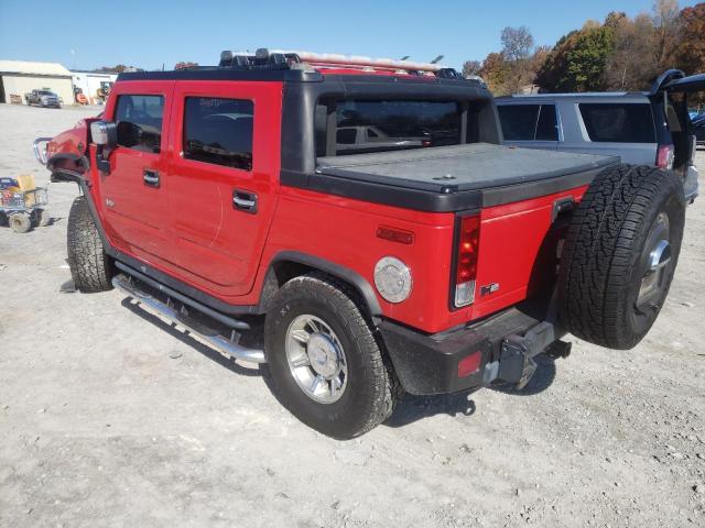 5GRGN22U85H118218 - 2005 HUMMER H2 SUT RED photo 3