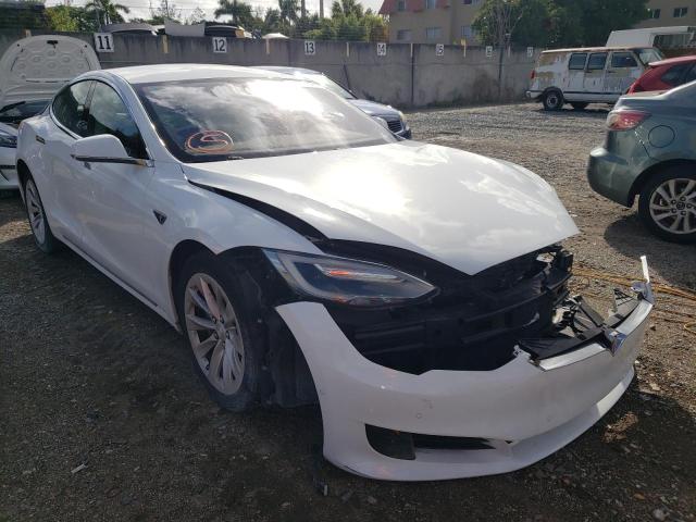 5YJSA1E19GF155106 - 2016 TESLA MODEL S თეთრი ფოტო 1