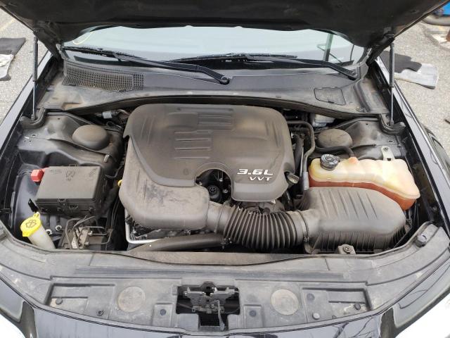 2C3CCAAG5EH159867 - 2014 CHRYSLER 300 BLACK photo 7