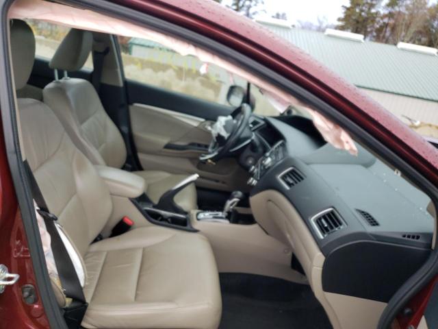 2HGFB2F96DH555396 - 2013 HONDA CIVIC EXL 勃艮第红 照片 5