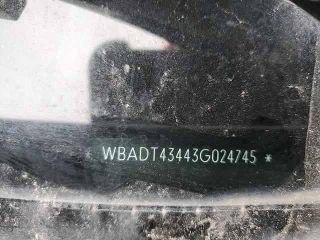 WBADT43443G024745 - 2003 BMW 525 I AUTO GRAY photo 10