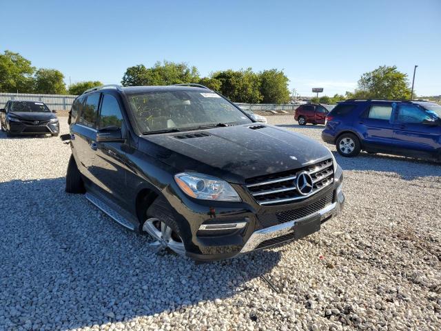 4JGDA5HB9FA533528 - 2015 MERCEDES-BENZ ML 350 4MA BLACK photo 1