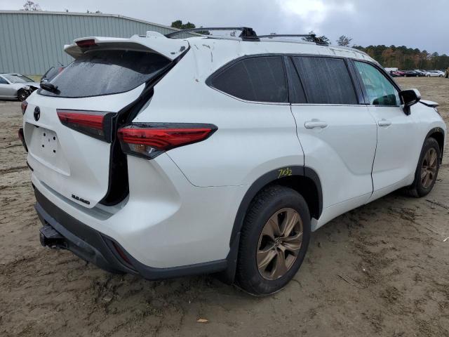 5TDGZRBH0NS574047 - 2022 TOYOTA HIGHLANDER WHITE photo 4