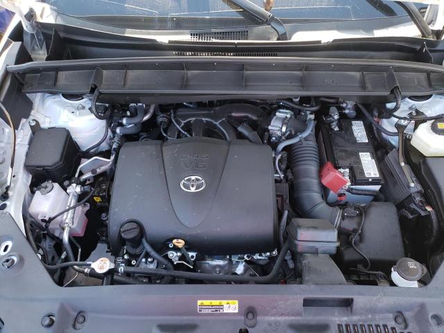 5TDGZRBH0NS574047 - 2022 TOYOTA HIGHLANDER WHITE photo 7