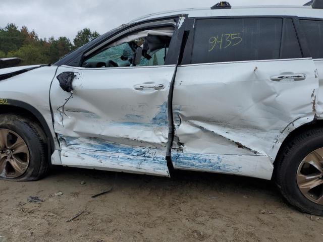 5TDGZRBH0NS574047 - 2022 TOYOTA HIGHLANDER WHITE photo 9