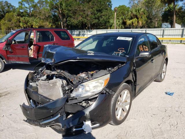 1G11H5SL4EF287549 - 2014 CHEVROLET MALIBU LTZ შავი ფოტო 2