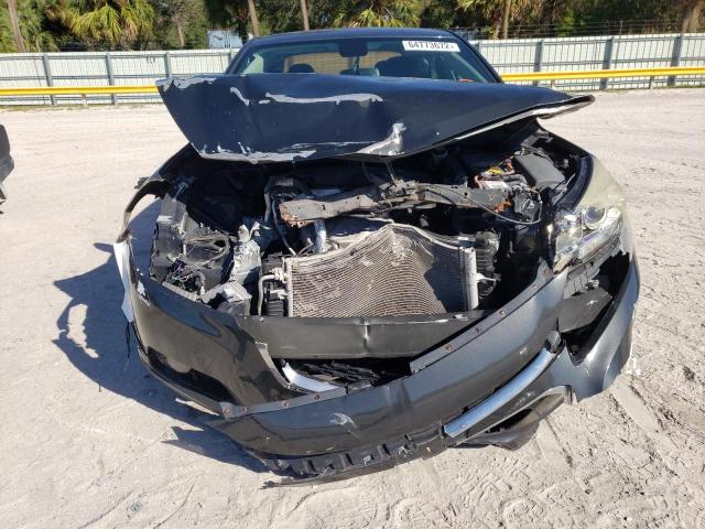 1G11H5SL4EF287549 - 2014 CHEVROLET MALIBU LTZ შავი ფოტო 9