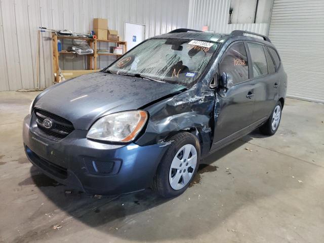 KNAFG528797229508 - 2009 KIA RONDO BASE BLUE photo 2