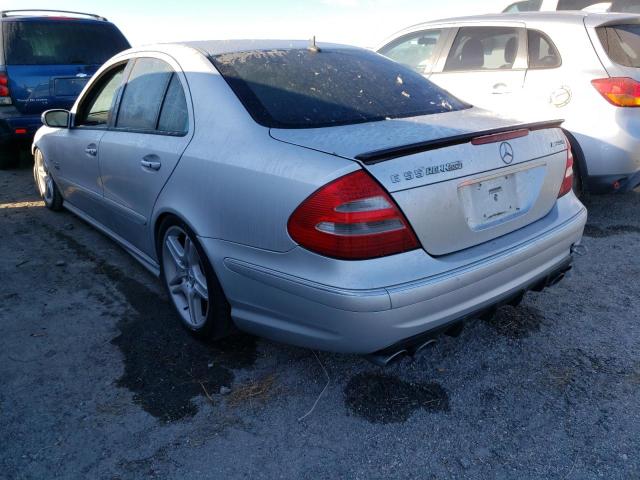 WDBUF76J76A910951 - 2006 MERCEDES-BENZ E 55 AMG SILVER photo 3