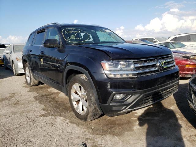 1V2DR2CA1KC622355 - 2019 VOLKSWAGEN ATLAS SE BLACK photo 1