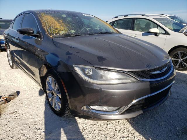 1C3CCCCG5FN519933 - 2015 CHRYSLER 200 C GRAY photo 1