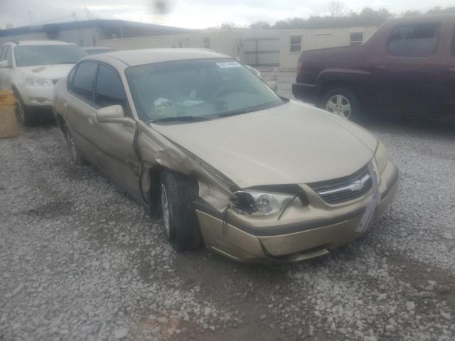 2G1WF52E559150853 - 2005 CHEVROLET IMPALA TAN photo 1