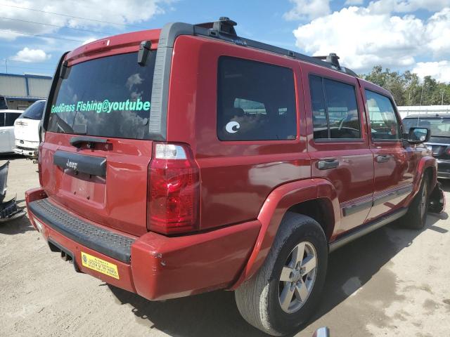 1J8HH48N76C346887 - 2006 JEEP COMMANDER 红色 照片 4