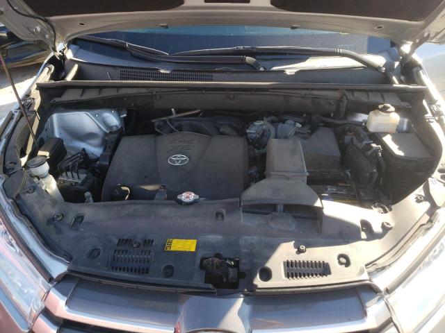 5TDKZRFH5JS528230 - 2018 TOYOTA HIGHLANDER ვერცხლისფერი ფოტო 7