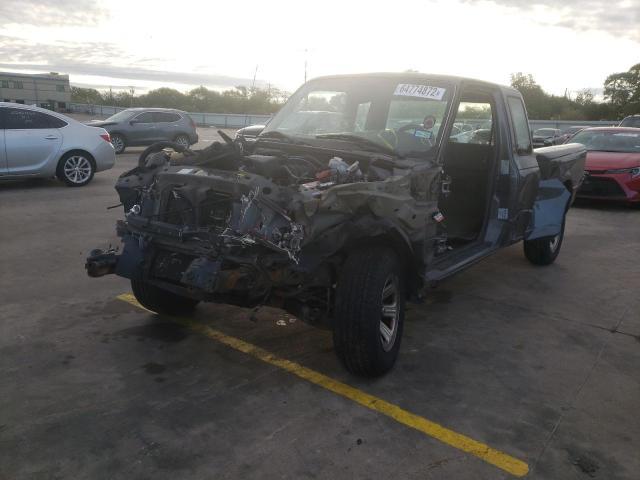 1FTYR14D79PA56842 - 2009 FORD RANGER SUP GRAY photo 2