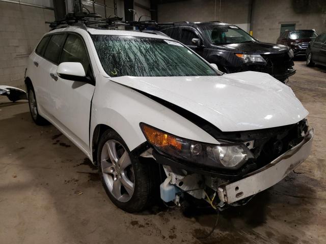 JH4CW2H67DC000676 - 2013 ACURA TSX TECH WHITE photo 1