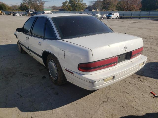 2G4WB54T2P1460857 - 1993 BUICK REGAL CUST WHITE photo 3