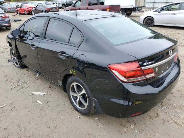 2HGFB2F72FH549631 - 2015 HONDA CIVIC SE BLACK photo 3